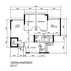 Blk 571B Champions Court (Woodlands), HDB 4 Rooms #619729161